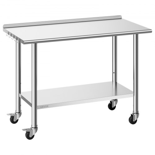 VEVOR Table de Travail Cuisine Professionnelle