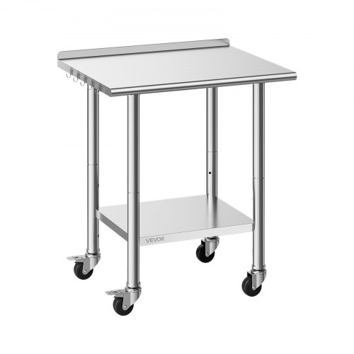 VEVOR Table de Travail Cuisine Professionnelle
