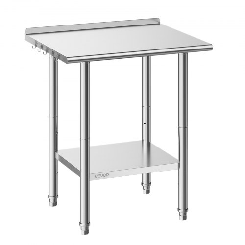 VEVOR Table de Travail Cuisine Professionnelle