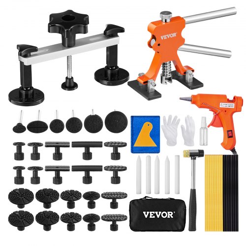 VEVOR Outils de Débosselage sans Peinture 56 pcs Kit Débosselage Carrosserie Réparable 0,5-13,5 cm a