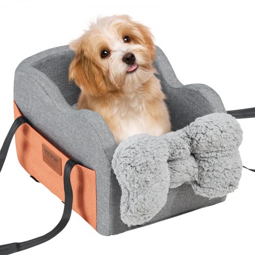 

VEVOR Siège d'auto pour chiens petits animaux de compagnie 3,6 kg gris foncé