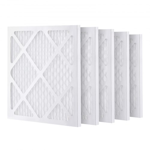 

VEVOR Pré-filtres de protection, lot de 5, remplacement de filtre à air 400x400 mm, filtres étape 1 compatibles avec l'épurateur BlueDri VEVOR, purificateurs d'air, équipement restauration dégât eaux