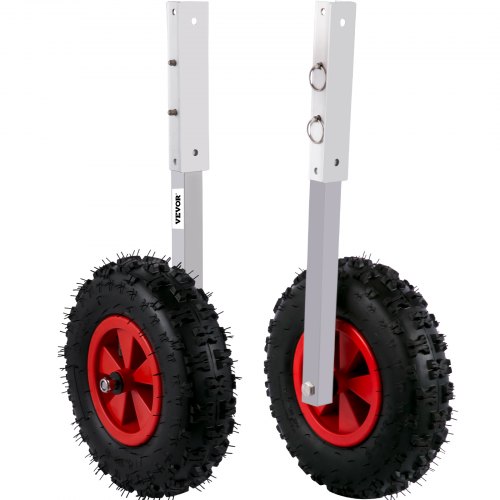 VEVOR Roue de Halage Roue de Mise à l'Eau 32 cm Charge 272 kg Bateau Pneumatique