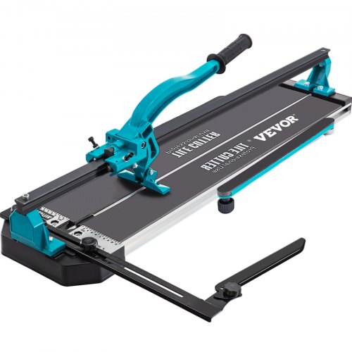 VEVOR Coupe Carrelage 600mm 3/5 Coupe-carreaux 24 Avec Positionnement Laser Précis Seul Rail Support