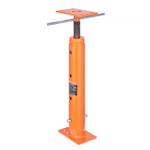 

VEVOR Cric de Sol de Maison, Hauteur 48,26-91,44 cm, Cric de Plancher Sous-sol Réglable pour Nivellement, Capacité Charge 8164,66 kg, Poteau Support Levage Télescopique Acier pour Support Temporaire