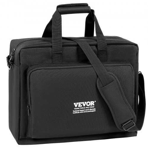 

VEVOR Sac de transport rembourré pour table de mixage DJ, tissu Oxford 1200D, 490 x 220 x 390 mm, avec une poche de rangement, une bandoulière amovible de 1,5 m, sac de rangement pour contrôleur DJ