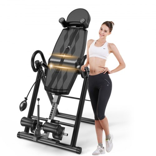 Nouvelle machine inversé appareil de fitness à la maison thérapie de remise en forme noir