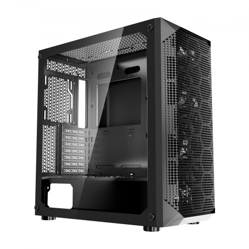 

VEVOR Boîtier PC Gamer, Tour Complète, avec 3 Ventilateurs PWM 140 mm, Panneau à Haut Débit d'Air, Filtre Anti-poussières, Gestion des Câbles, pour GPU 410 mm de Longueur, pour EATX, ATX, MATX, ITX