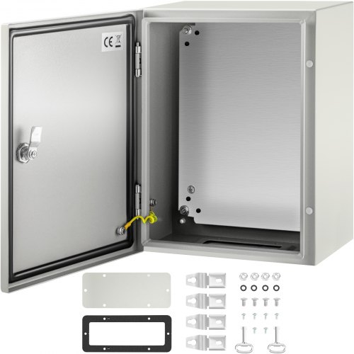 Boîtier électrique en acier IP65 — 40,64 × 30,5 × 20,3 cm