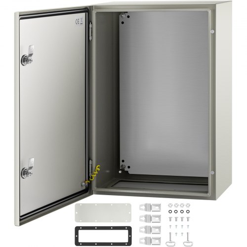 Boîtier électrique en acier IP65 — 61 × 40,6 × 25,4 cm