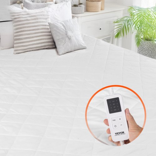 

VEVOR Surmatelas Chauffant Chauffe-lit Électrique 150x80 cm Arrêt Automatique