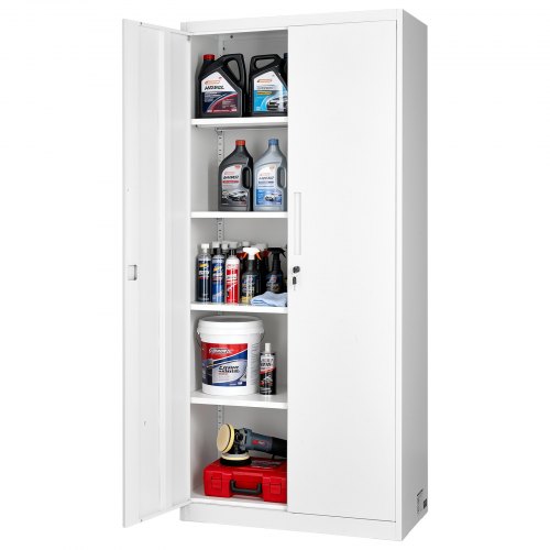 VEVOR Armoire Métallique 175 cm 5 Niveaux