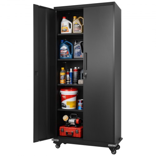 VEVOR Armoire Métallique 184,5 cm 5 Niveaux