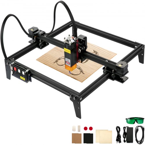 

VEVOR Machine à Graver Laser, 5,5 W, Mini Graveur Laser CNC, Zone de Gravure 310x300 mm, Machine Gravure, Compatibilité Forte, Haute Précision, pour Graver Papier Bois Cuir Tissu Plastique Acrylique