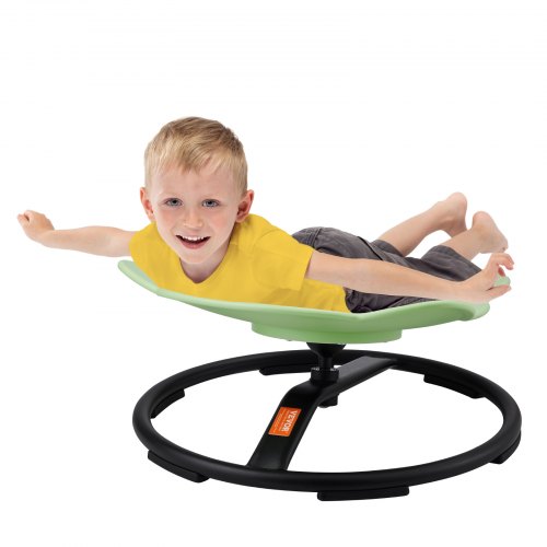 

VEVOR Chaise pivotante éléphant carrousel sensoriel pour enfants 100 kg vert