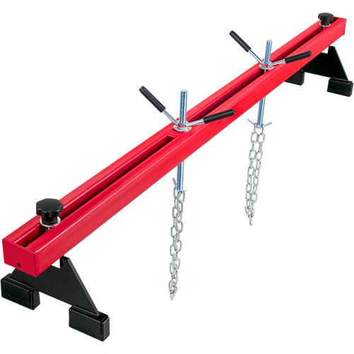 VEVOR Traverse de Support du Moteur 500 kg Barre de Support Moteur Hauteur Réglable 0-205 mm Travers
