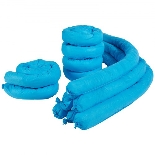 

VEVOR Chaussette absorbante universelle serpent absorbant l'eau 20 Gal 12 pièces 3 "x 47,24