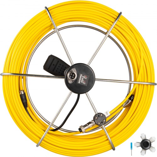 Câble De Caméra D'inspection De Tuyau 50m Connexion Cordon Fil D'inspection
