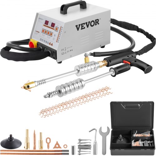 VEVOR Débosseleur Tire Clou 3500A Spot Welder Poste de Redressage Carrosserie