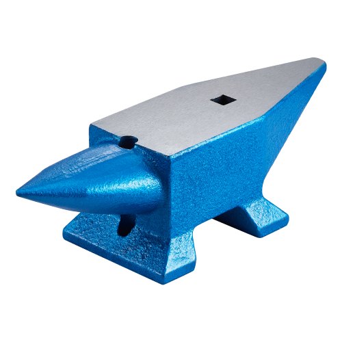 

VEVOR Enclume de forgeron 10 kg Enclume d’acier Noir Forger Riveter Aplatir Former le métal Travail du métal Traitement thermique Bijoutier Marteau comme cadeau Portable Robuste En sécurité