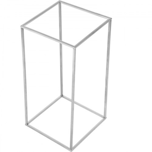 11 Pièces Stand De Fleurs Argenté Mariage Déco étagère Rectangle Support Métal