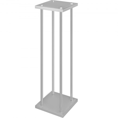 Support Argenté De Fleurs 11pièces Pour Mariage Fête Décoration Tablette 60cm