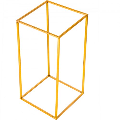 11 Pièces Stand De Fleurs Doré Mariage Déco étagère Rectangle 80cm Support Métal