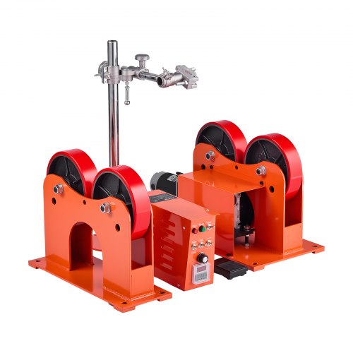 

VEVOR Rotateur de Soudage Charge 1000 kg Rouleau de Rotation de Soudage Diamètre 50-600 mm Rouleau Rotatif en Polyuréthane pour Souder Tubes et Réservoirs, avec Support pour Équipements de Soudure