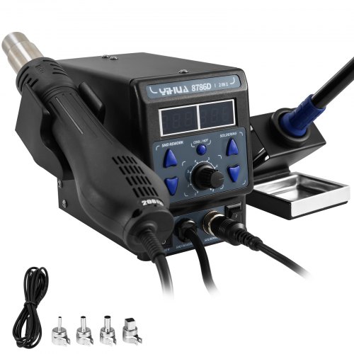 8786DI Pistolet à air chaud SMD 120L/min Débit d'air 700W Fer à souder Air chaud