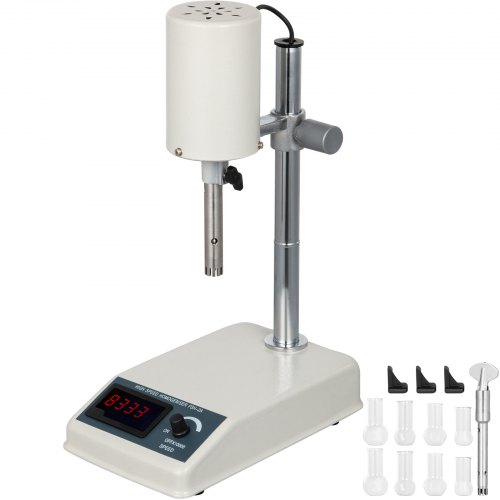 VEVOR Homogénéisateur en Acier Inoxydable Homogénéisateur de Laboratoire d'Homogénéisation de Laboratoire à Haute Vitesse FSH 2A 1000ml Homogénéisateur Mécanique Homogénéisateur Mécanique