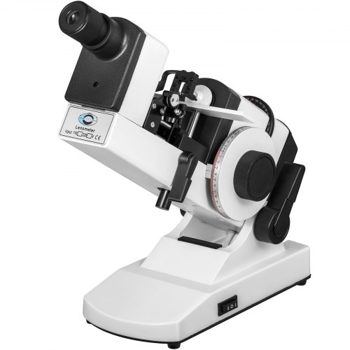VEVOR Frontofocomètre Manuel Dioptrique Max ±25D Focomètre Optique Oculaire Mise au Point ±5D Focimètre Manuel Lecture Précise Externe Interne Appareil Opticien Mesure de Vue Optométrie Ophtalmologie