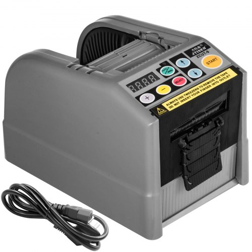VEVOR Distributeur Automatique de Ruban ZCUT-9, Distributeur de Bande Electrique 25W, Distributeur de Ruban Automatique en ABS Antistatique, Conception Sans Rouleau pour Divers Types de Bande
