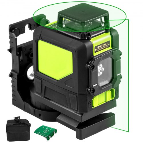 Niveau Laser Rotatif 360° Rayon Vert Auto-nivelant Numérique Construction