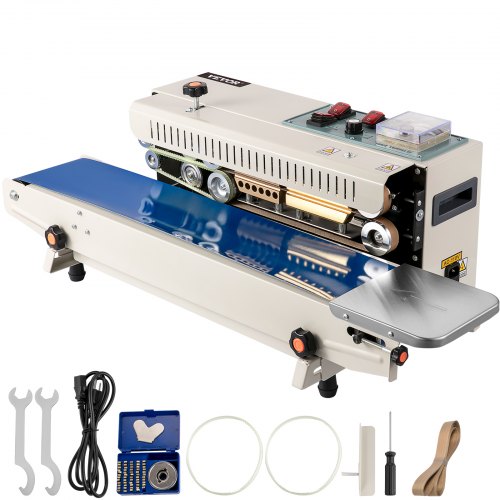 VEVOR Machine de Scellage en Continu Automatique à Sceller Horizontale 750 W