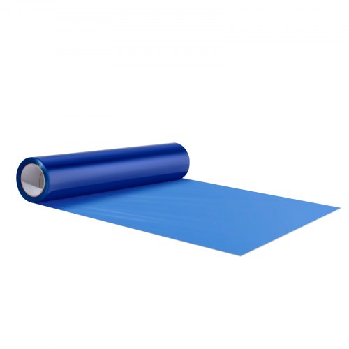 

VEVOR Film de protection de tapis, 615 mm x 60,96 m, protecteur de sol et de surface avec dos auto-adhésif, rouleau de film protection adhésif polyéthylène pour construction rénovation intérieur, bleu