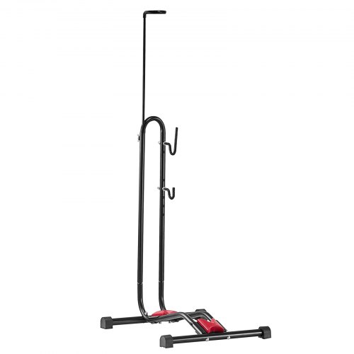 

VEVOR Support à Vélo Compatible avec VTT et Vélos 406,4-700 mm, Porte-vélos Autoportant, Support de Rangement de Bicyclette Vertical et Horizontal, Range Vélo Sol pour Espace Réduit, Entrée, Garage