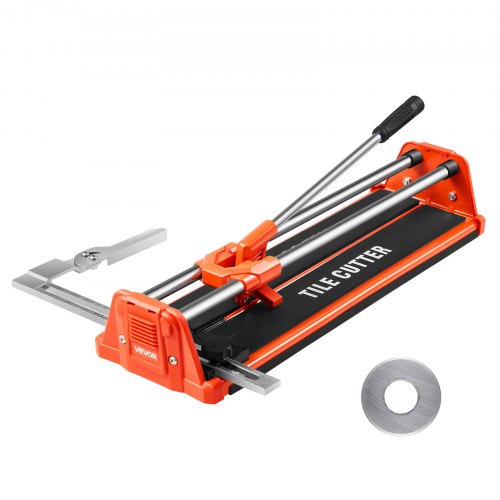 

VEVOR Coupe Carreaux Manuel 400 mm Coupe Carrelage Mural et Poli et Céramique, Double Rail, avec Molette en Carbure Tungstène, Poignée Antidérapante, Découpe Précise, pour Professionnels, Débutants