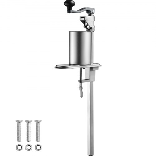 

VEVOR Ouvre-boîte manuel, ouvre-boîte commercial à pince de table pour grandes canettes, ouvre-boîte robuste avec base, ouvre-bocal industriel à hauteur réglable pour canettes jusqu'à 40 cm de haut