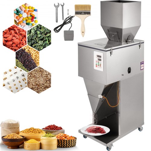 VEVOR Machine de Remplissage Automatique de Poudre 3kg Machine de Pesage d'Emballage de Poudre 6-12 