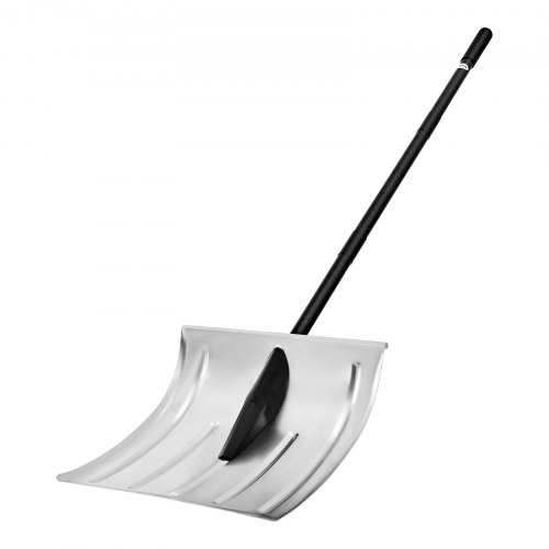 

VEVOR Pelle à neige pour allée, en alliage d'aluminium, 40 cm de large, pelle de nettoyage de neige, poignée antidérapante, grande capacité, outil de déneigement amovible et léger pour jardin, voiture