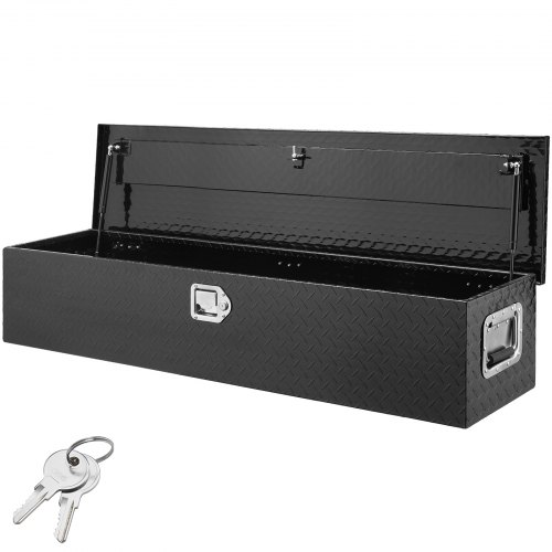 

VEVOR 121,9 x 38 x 38 cm boîte à outils robuste en aluminium pour lit de camionnette
