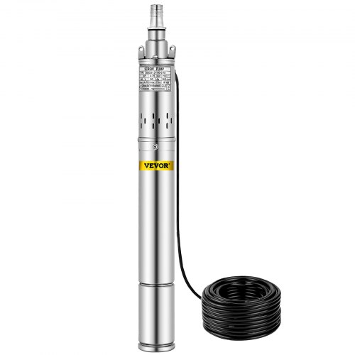 Pompe à Eau Submersible De Puits Profonds De 750w 175m 40 L / Min Forage