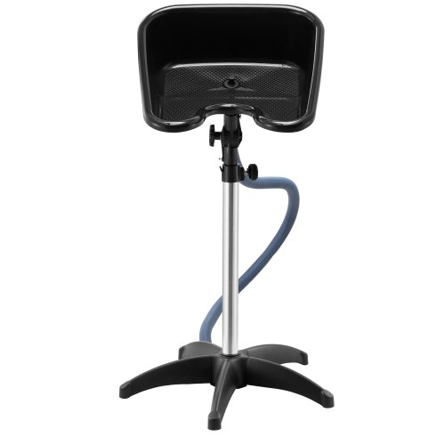 

VEVOR Bac à Shampoing sur Pied, Lavabo Lave Cheveux avec Hauteur et Angle Réglables, Tuyau de Vidange, Évier Lavage de Salon Léger pour Laver Cheveux, Centre de Spa, Salon de Coiffure et de Beauté