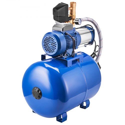 Pompe Centrifuge Pompe à Eau Jardin 9000l/h En Acier Inox Stockage 50 L
