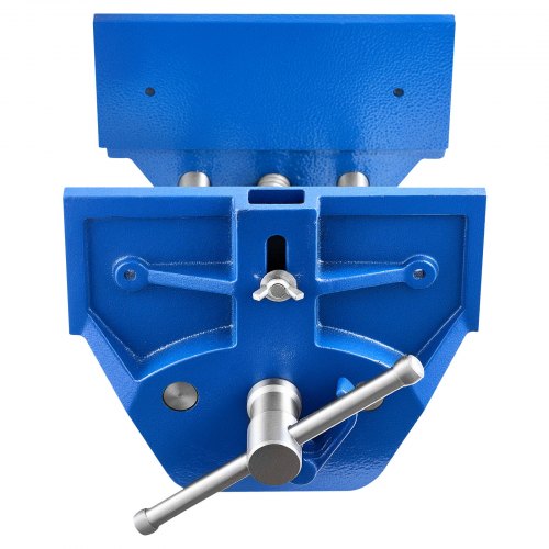 

VEVOR Étau à Bois de Menuiserie, Largeur de Mâchoire 177,8 mm, Étau d'Établi en Fonte Robuste Dégagement Rapide, Ouverture Maximale Mâchoire 203,2 mm, Butée avant Réglable, pour Travail Bois Perçage