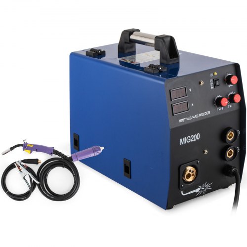 Poste à Souder 200a Fcaw, Mig,mag,mma Igbt Inverter Turboventile + Accessoires