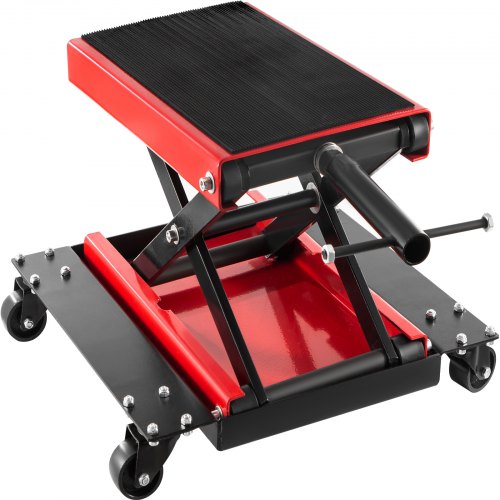 Vevor Cric Moto Pont élévateur Ciseaux 499kg Plate-forme Levage 19-33cm+chariot