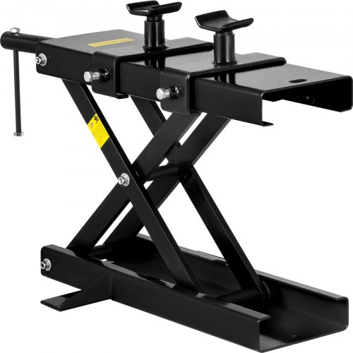 Vevor Pont élévateur Ciseaux Lève Moto 499 Kg Cric De Moto Levage 20-37 Cm Noir