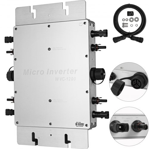 Grid Tie Mikro Inverter Wechselrichter Wasserdichter Mppt Wvc 1200w
