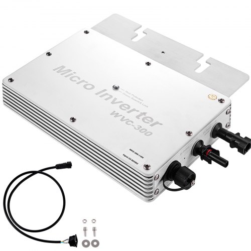 Micro-onduleur Pr Panneau Solaire 220v Fonction Mppt Aérodynamique Etanche Ip65